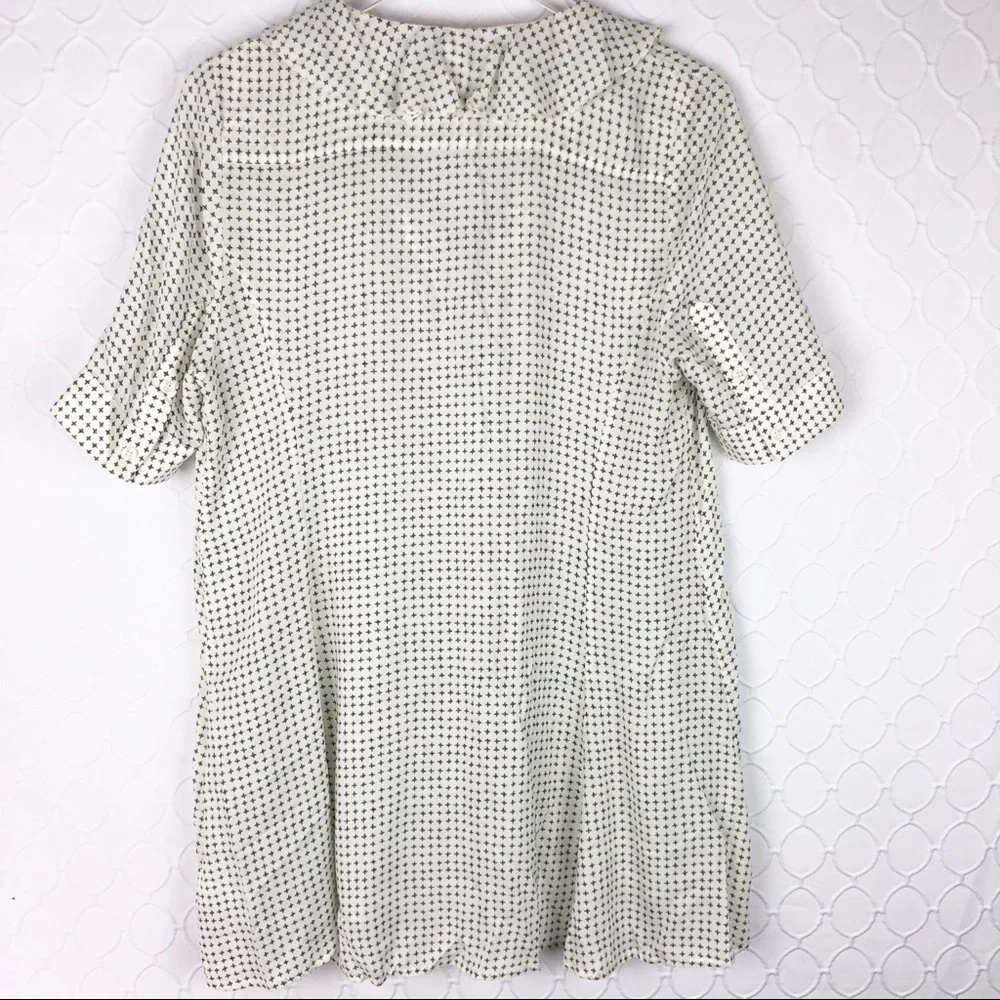 Anthro 11.1.Tylho Printed Ruffled Tunic Blouse - Picture 5 of 7